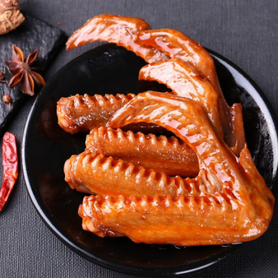 麻辣鴨翅+乾拌麵 (3支裝/400g)